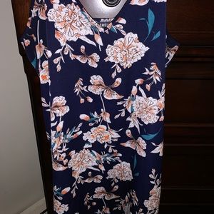 Light floral summer dress, thin material